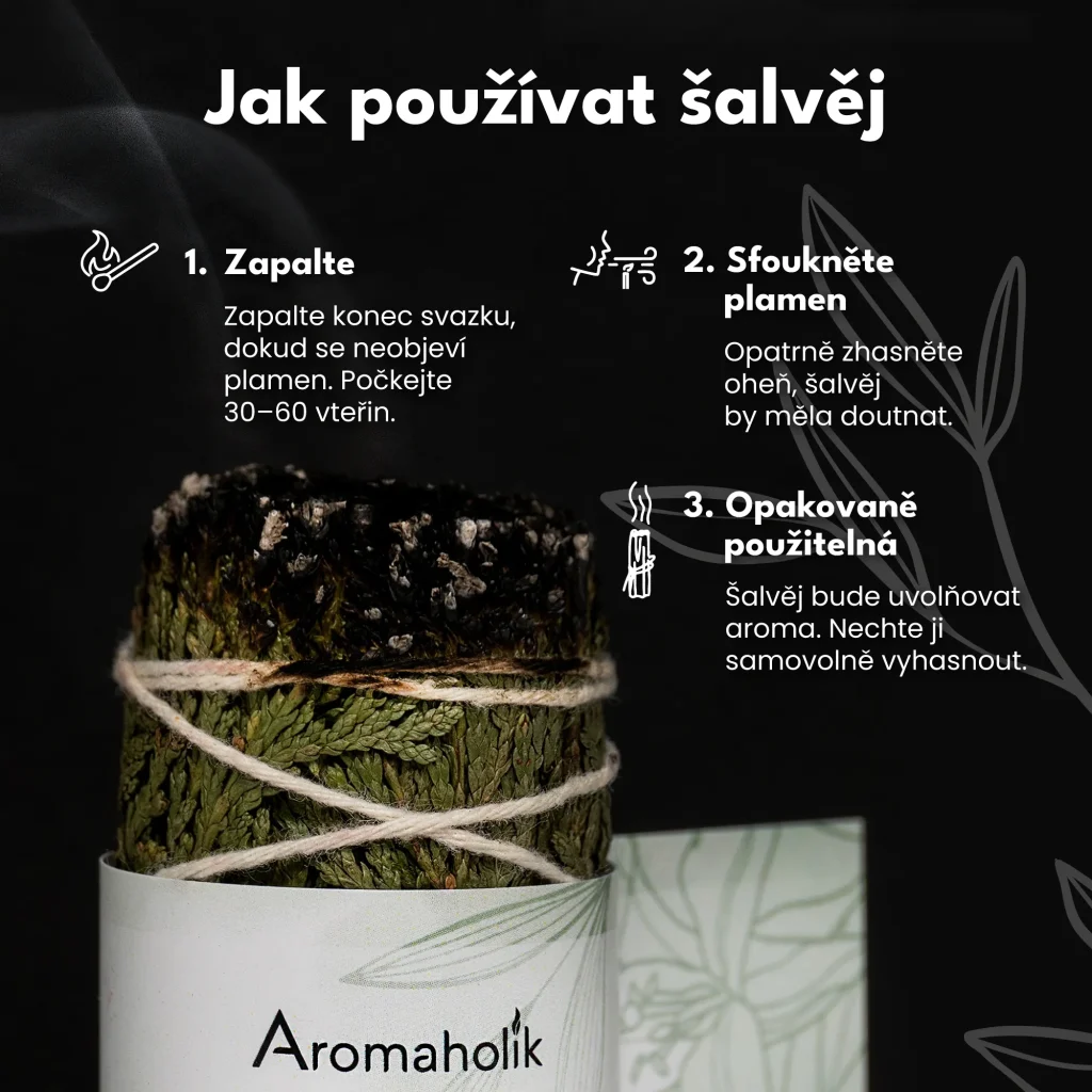 Sušený Cedr (Svazek 11cm)