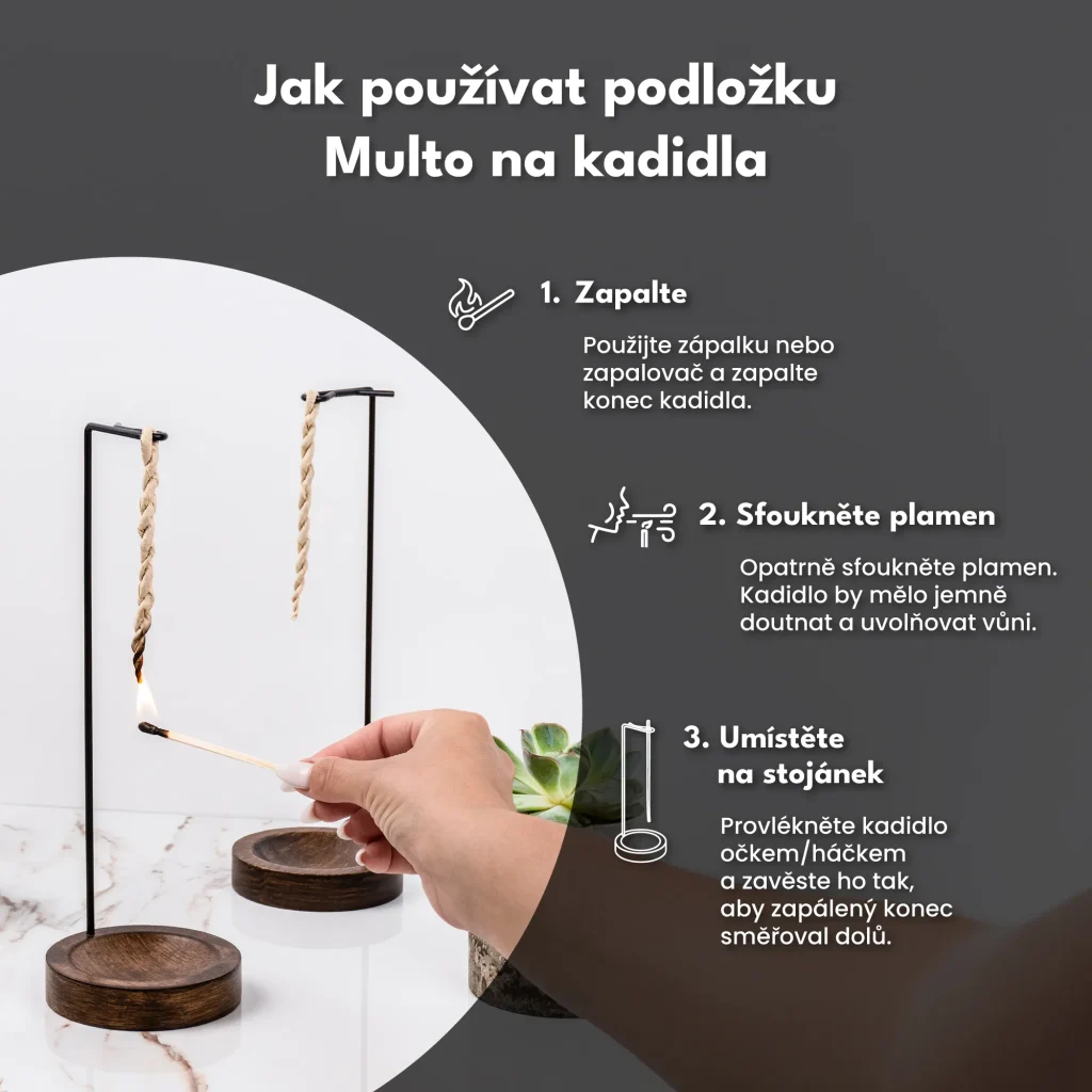 Podložka na vonné tyčinky HAKO™