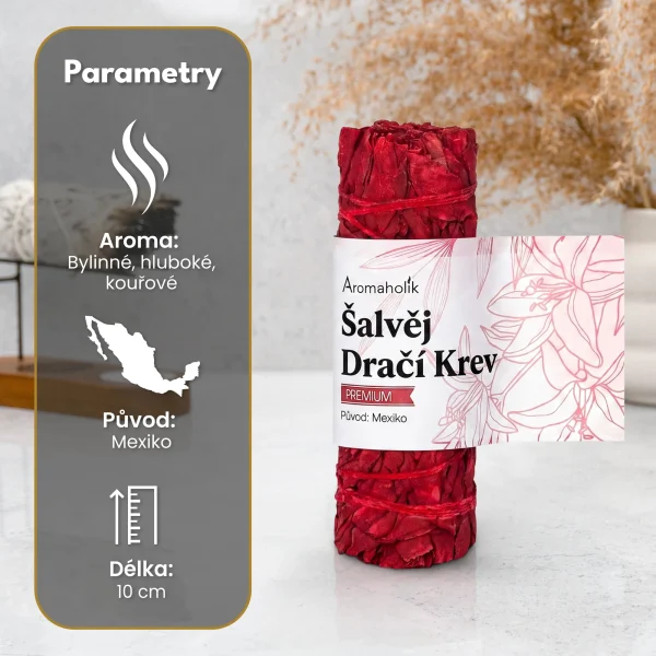 Šalvěj Dračí krev (Svazek 10cm)