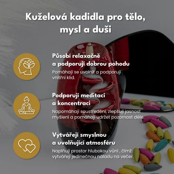Vonné tyčinky Mix 60ks.