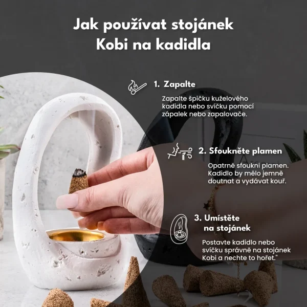 Vonný krb KOBI™ do meditace