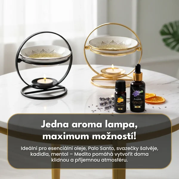 Aromatická lampa MEDITO™ do meditace