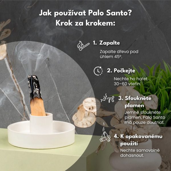 Olej z Palo Santo do svíček