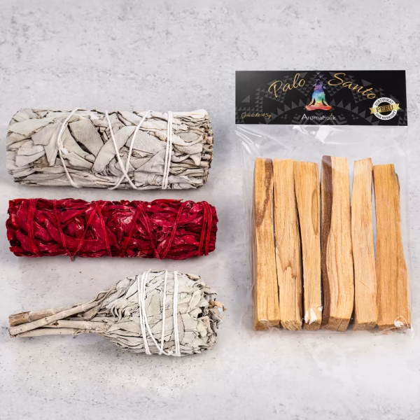 Rituální sada šalvěje a Palo Santo