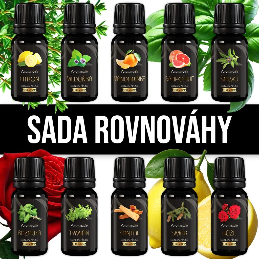 Sada Rovnováhy - 10 Esenciálních Olejů