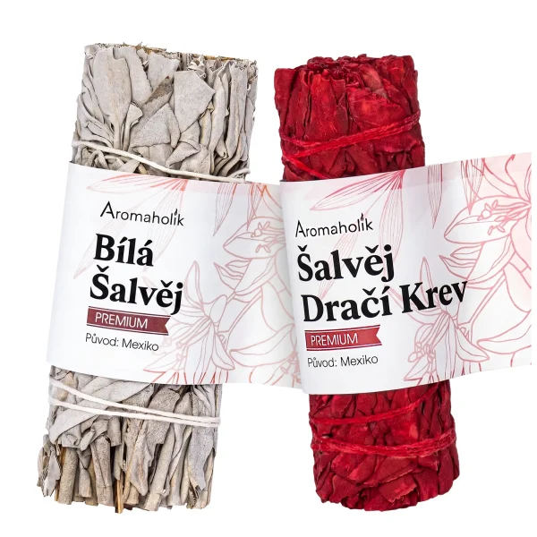 bílá šalvěj a dračí krev