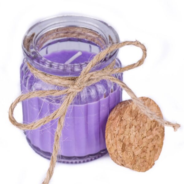 Aromatická sójová svíčka - Levandulová rozkoš