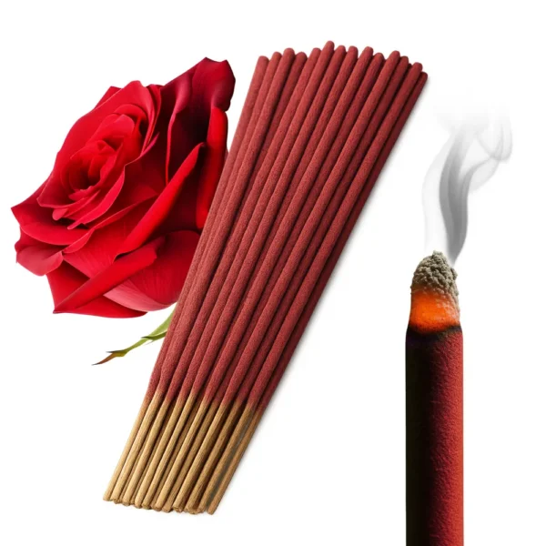 Tyčinkové kadidlo Růže 30ks.